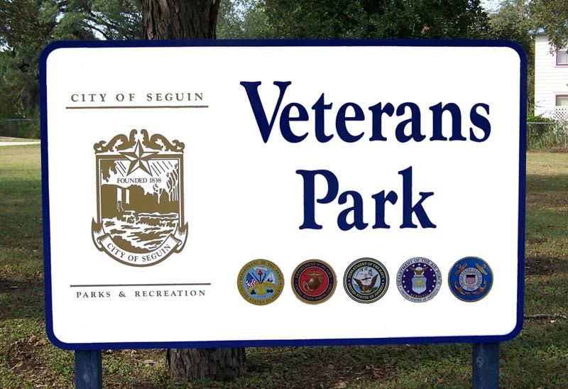 Veterans Park in Seguin