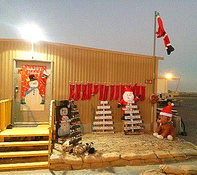  2016- November.  Christmas Packages sent to National Guard Unit somewhere in Afghasistan