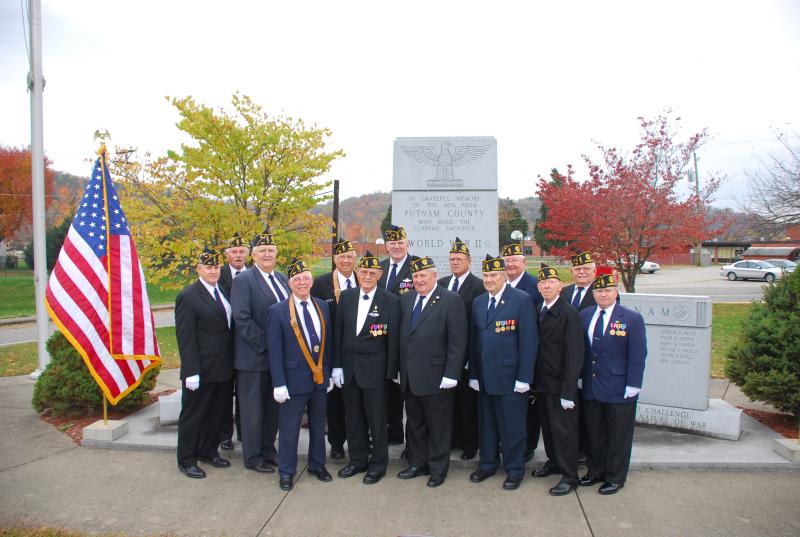 Winfield War Memorial On Veterans Day - 2007