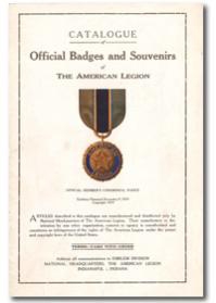 What was the title of the very first publication offering American Legion emblem merchandise?