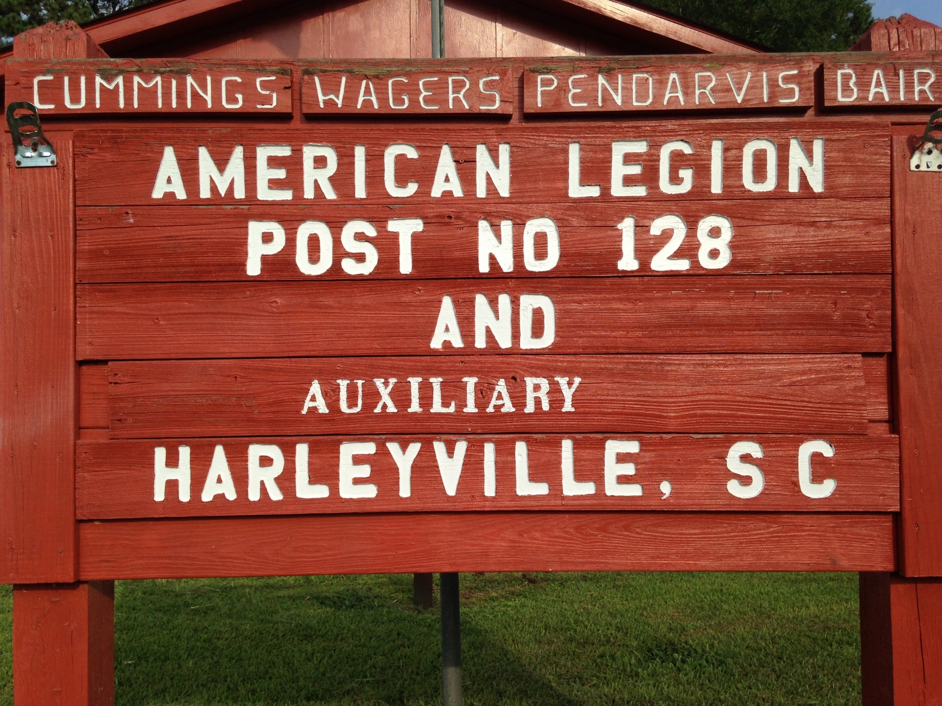 Post 128 Harleyville, South Carolina