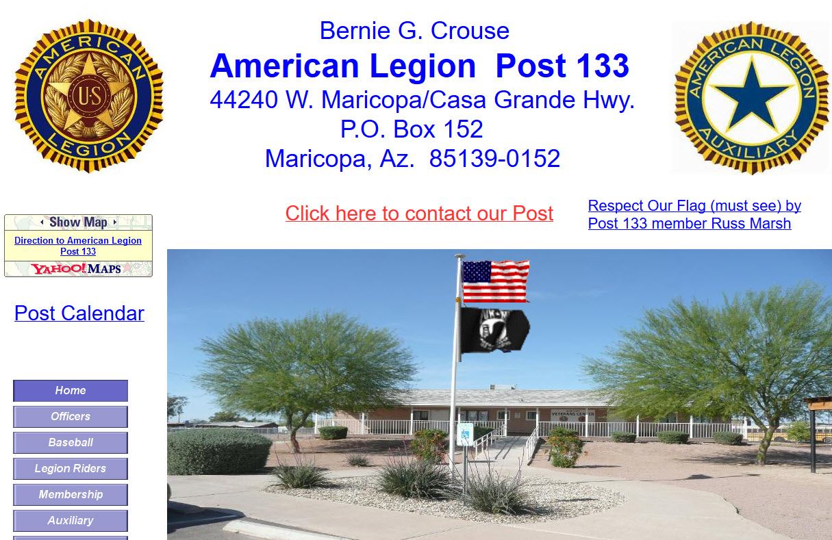 Post 133 Maricopa, Arizona