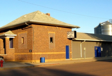 How was creating a home for Post 11 in South Dakota a real team effort?