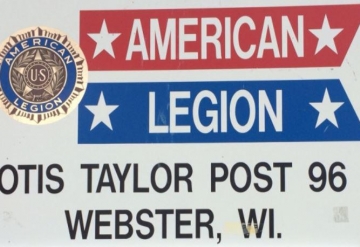 Post 96: Webster Wisconsin