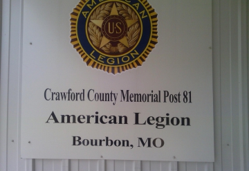 Post 81: Bourbon Missouri