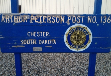 Post 136: Chester, SD South Dakota