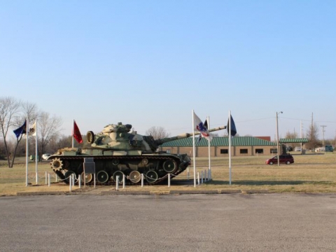 American Legion Post 64 WWII Tank