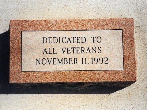 Veterans Day Celebration, Recognition, and Dedication 1992