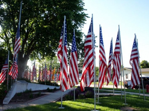2017 Memorial Day Ceremony and The Avenue of Flags