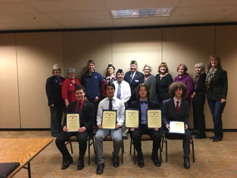 2017-2018 Stevens-Chute Post 4 American Legion High School Oratorical Contest (January 20, 2018) (Madras, OR)