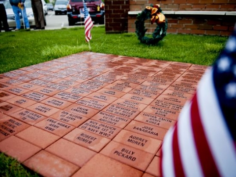 Veterans Memorial Bricks