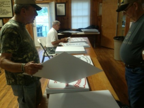 Working on the Golf tournament for 2013