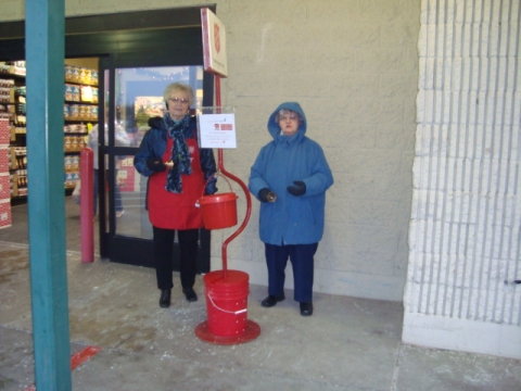 American Legion Post 3 Salvation Army Bell-Ringing