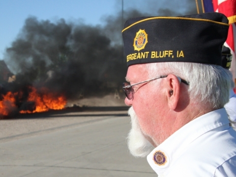 Flag Retirement Ceremony