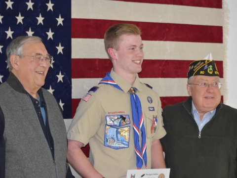 Post 30 Eagle Scout Presentation