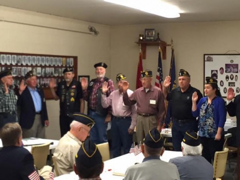 Installation of Officers & New Member Initiations