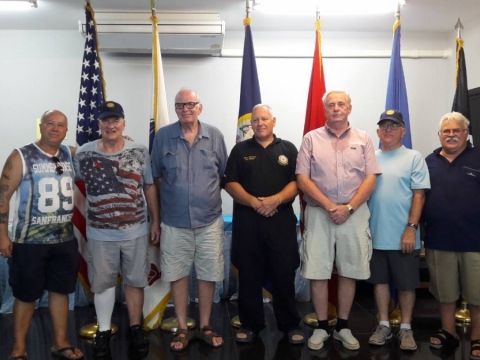 Donated flags