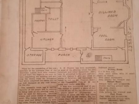 First Clubhouse Layout Plans