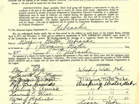1930 Charter