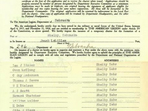1930 Charter