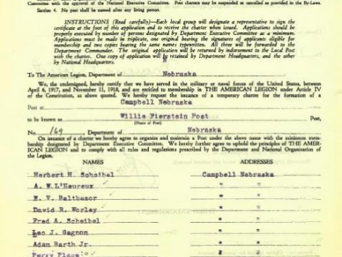1930 Charter