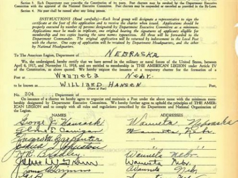 1932 Charter 