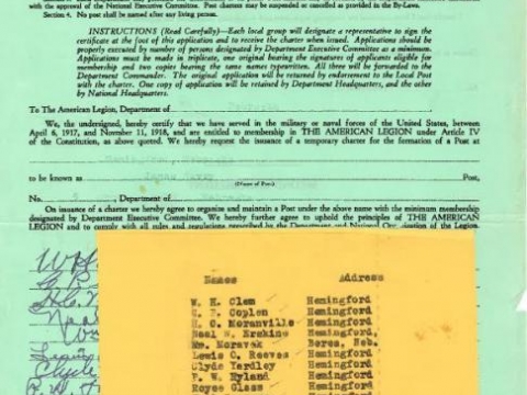 1933 Charter