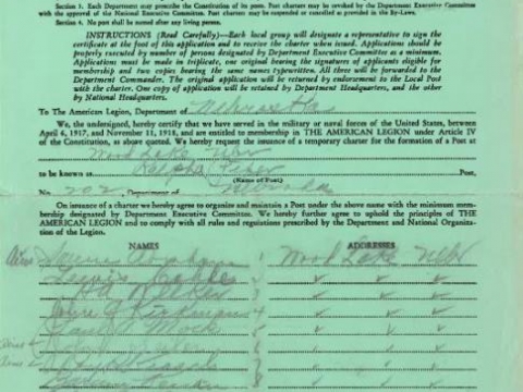 1940 Charter