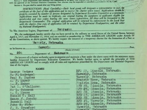 1940 Charter