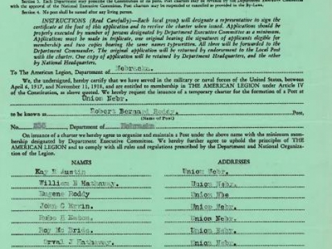 1940 Charter