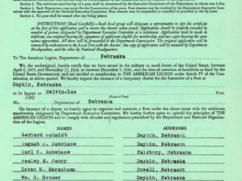 1945 Charter