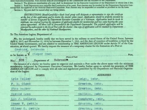 1946 Charter