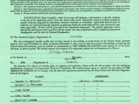 1946 Charter