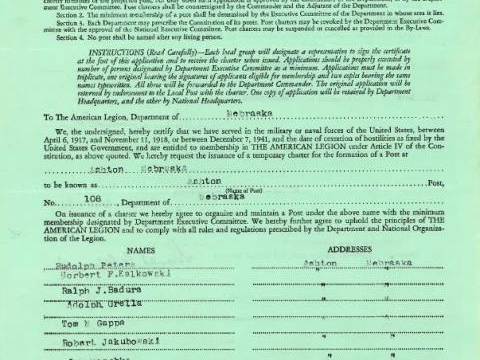 1946 Charter