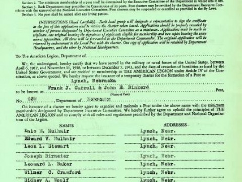 1946 Charter