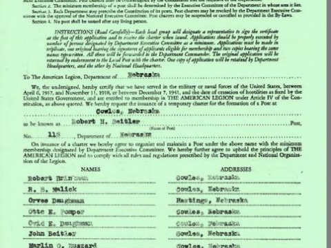 1951 Charter