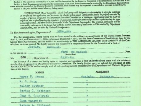 1952 Charter