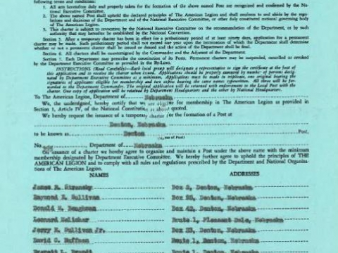 1958 Charter