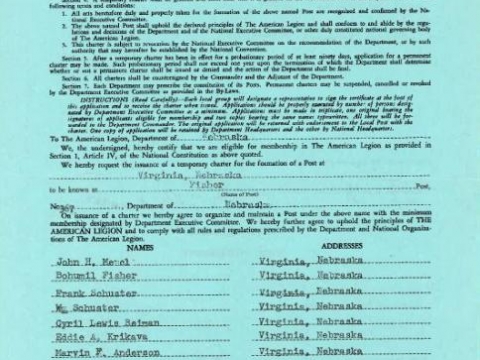 1958 Charter