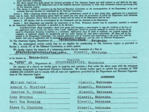 1965 Charter