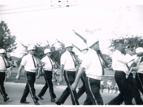 American Legion Memorial Post 614 Color Guard and Rifle Squad Activities