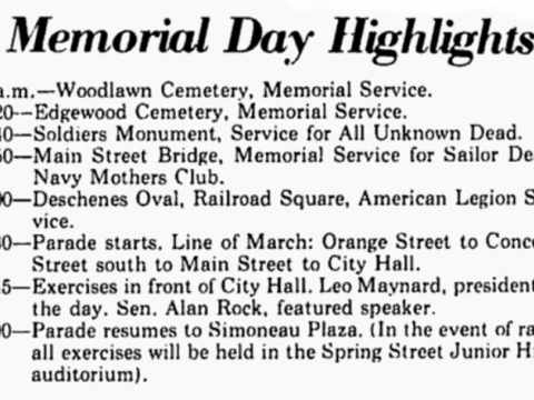 Nashua Memorial Day Parade 1976