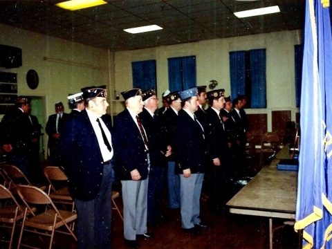 1991 Post 3 Officer Installation