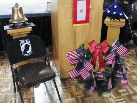 various photos of members of Post 15