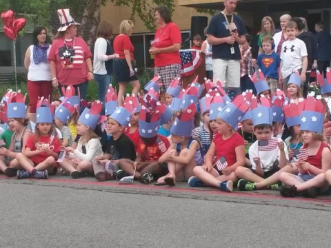 Local Elementary School Pay Respect to Veterans on Flag Day