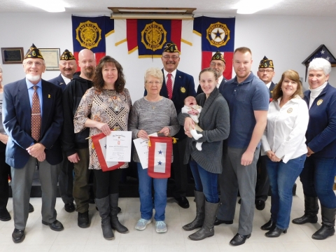 Sabattus Hosts our Annual Blue Star Banner Ceremony