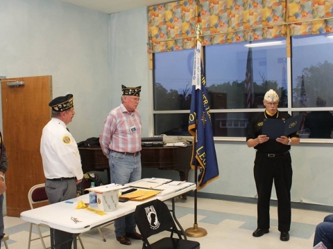 Installation of officers 2107