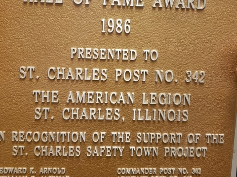 1986 Hall of Fame Award
