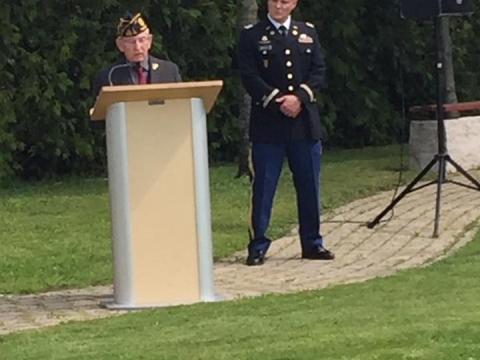 Post 1982 Supports Memorial Day Ceremony