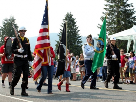 Annual Snoqualmie Railroad Days Parade